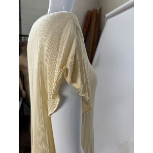 Style & Co Womens 2X Cream Tunic Top With Crochet Lace Detail & Button Tassel Ne - Picture 8 of 16